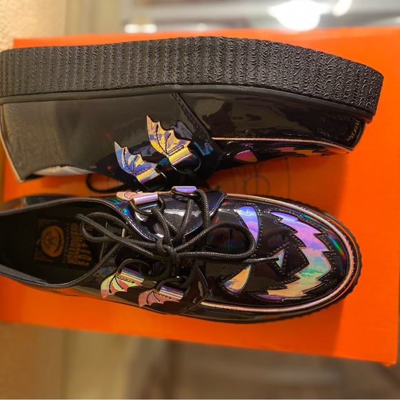 Strange Cvlt Galactic Black Atlantis Holographic Scary Jack Krypts - Size 11 - Picture 3 of 3